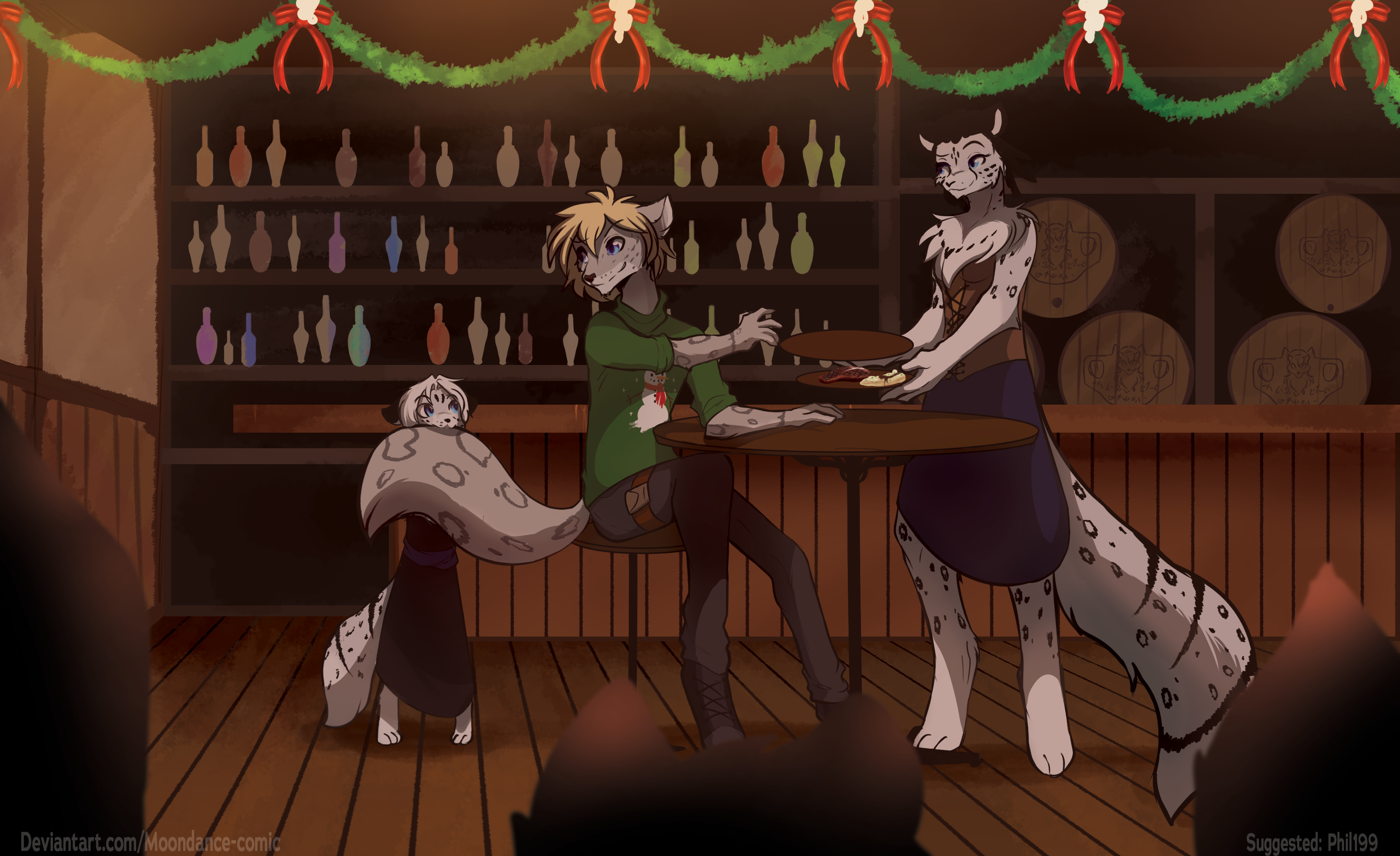 Art Trade] Reina and family 14-11 by Electrisa -- Fur Affinity [dot] net