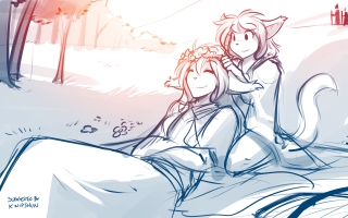 Crown of Golden Flowers
