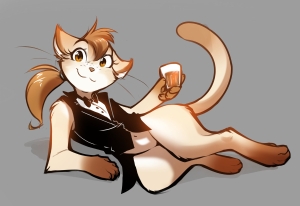 Bartender Cat Windstraw