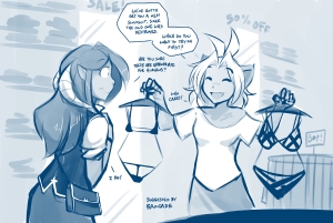 Reni's New Swimsuit