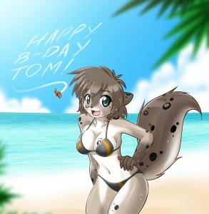 B-day Kat for Tom