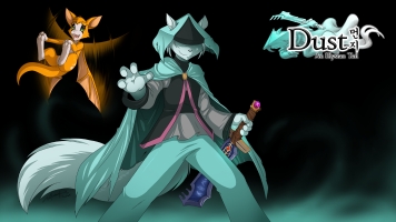 Dust: An Elysian Tail Fanart Wallpaper