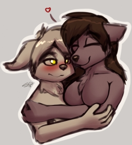 Keith Keiser and Natani - Twokinds fanart