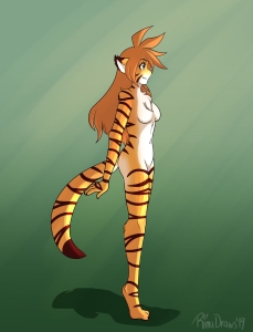 TwoKinds: Flora Pin Up