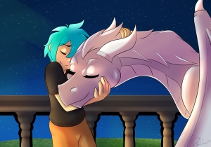 TwoKinds: A Boy and His Dragon (Trace and Nora)