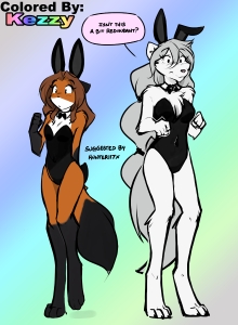 Bunnies TwoKinds Colored