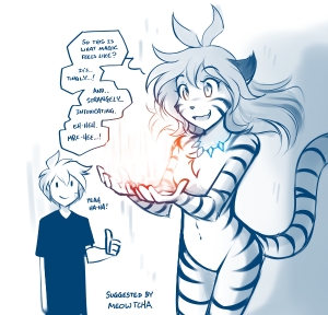 Flora Learns Magic