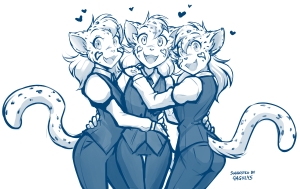 Helltaker Triplets