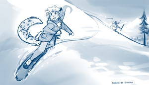 Snowboarder Maeve