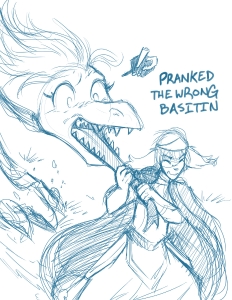 Sketchithon 06 - Pranked the Wrong Basitin