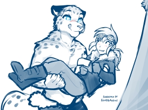 Snow Leopard Marriage