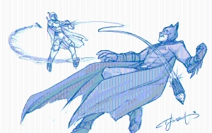 Batman vs Boba Fett