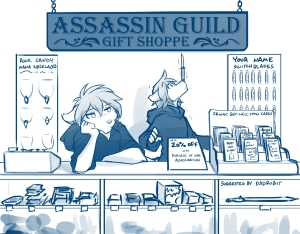 Assassin Guild Gift Shop