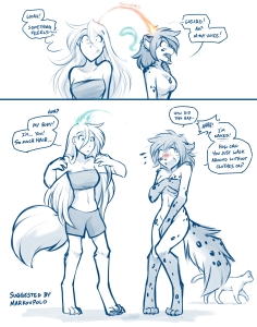 Body Swap - Raine and Kat