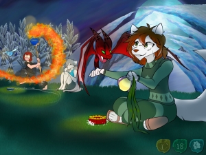 Trouble in Paradise (TKD 4th Annual Art Competition)