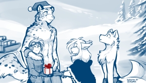 Snowy Gift Exchange