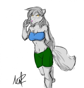 Raine (sketch + speed color)