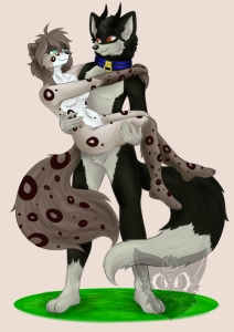Commission for Drake_TheHybridFurry