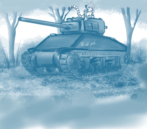 Tiger Sherman ( edit sketch )