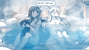 Two Nerds in a Hotspring