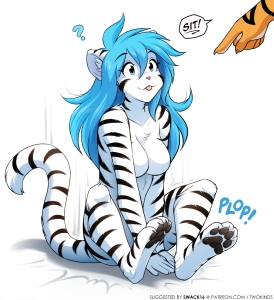 Tigress Trace - Sit!