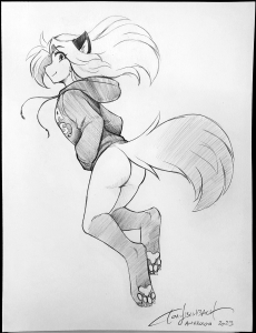 Anthrocon 2023 TK Sketches