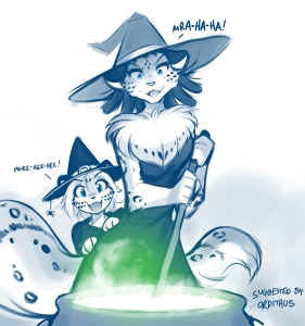 Witch Adira and Maeve