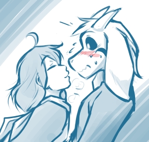 Frisk x Asriel