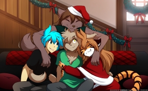 Christmas Group Hug