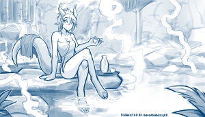 Hot Spring Human Nora