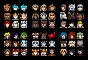 Twokinds Pixel Portraits Pack