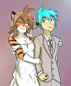 Twokinds - Trace and Flora