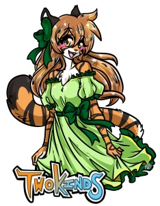 AnthroCon 2024 Badge - TwoKinds