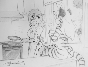 Anthrocon 2024 TK Sketches