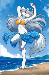 Raine Beach Dancing