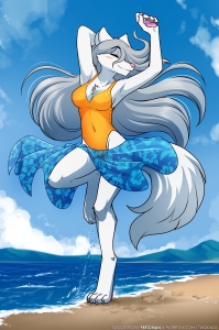 Raine Beach Dancing