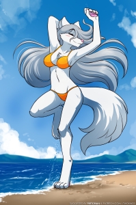 Raine Beach Dancing