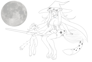 Witch Amelia Inked