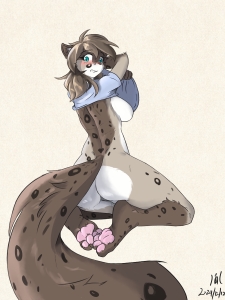When Kat is changing her clothes....(without text)