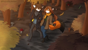 Autumn walk