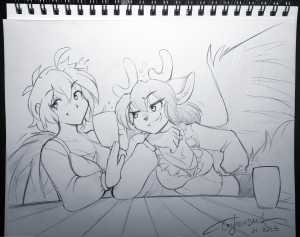 Anthrocon 2025 Sketches
