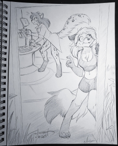 Anthrocon 2025 Sketches