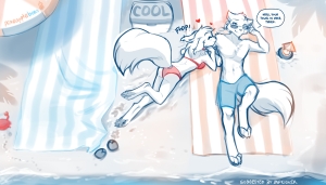 Beach Nibbly and Sythe