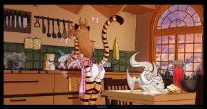 [C] Flora  cooking