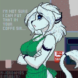 Willow Barista | Pixel art