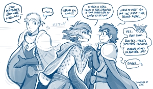 Welcoming the Prince