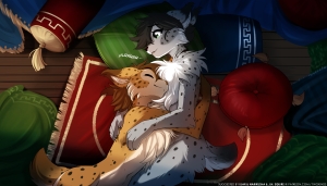 Floofy Winter Cuddling
