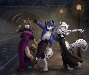 Dancing away
