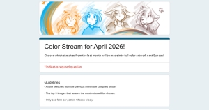 April 2026 Color Vote!