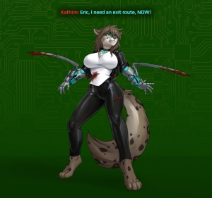 Cyberpunk Kathrin